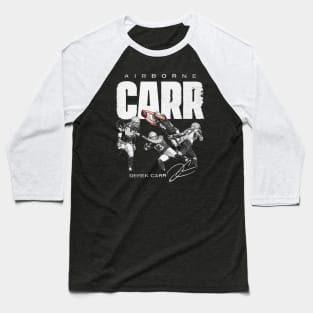 Derek Carr Las Vegas Touchdown Leap Baseball T-Shirt